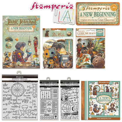 Stamperia A New Beginning Complete Collection March 2026