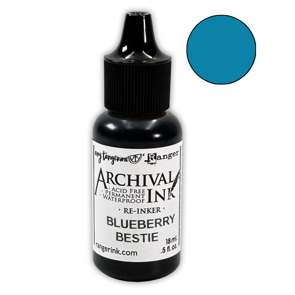 Ranger Archival™ Ink Reinkers Designer Series-Amy Tan ~ Blueberry Bestie