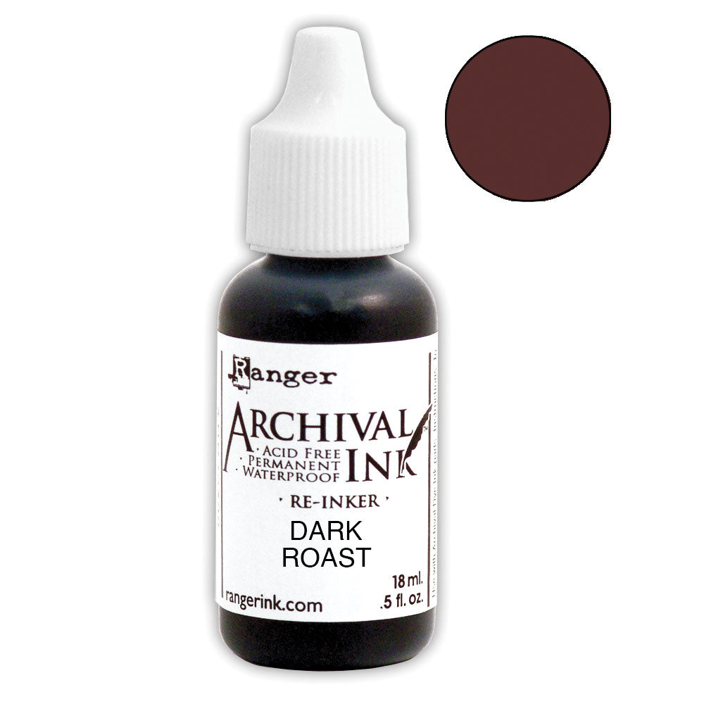 Ranger Archival Re-inker Dark Roast