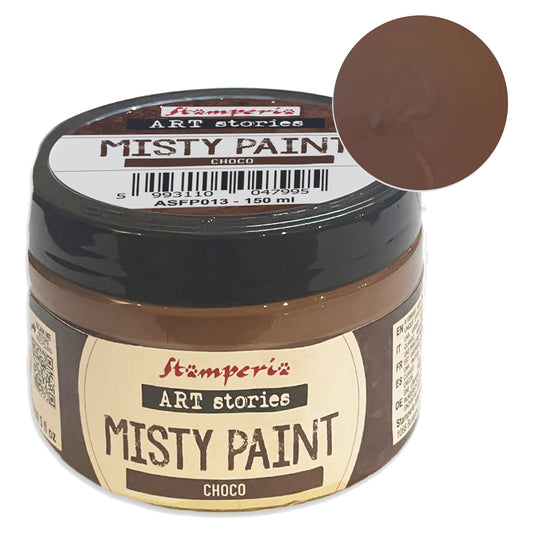 Stamperia Art Stories Misty Paint Choco 150ml