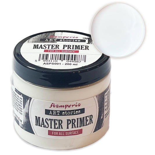 Stamperia Art Stories Texture Paste 200ml Master Primer for all Surface
