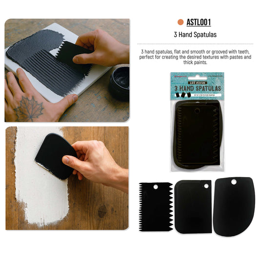 Stamperia Art Stories 3 Hand Spatulas