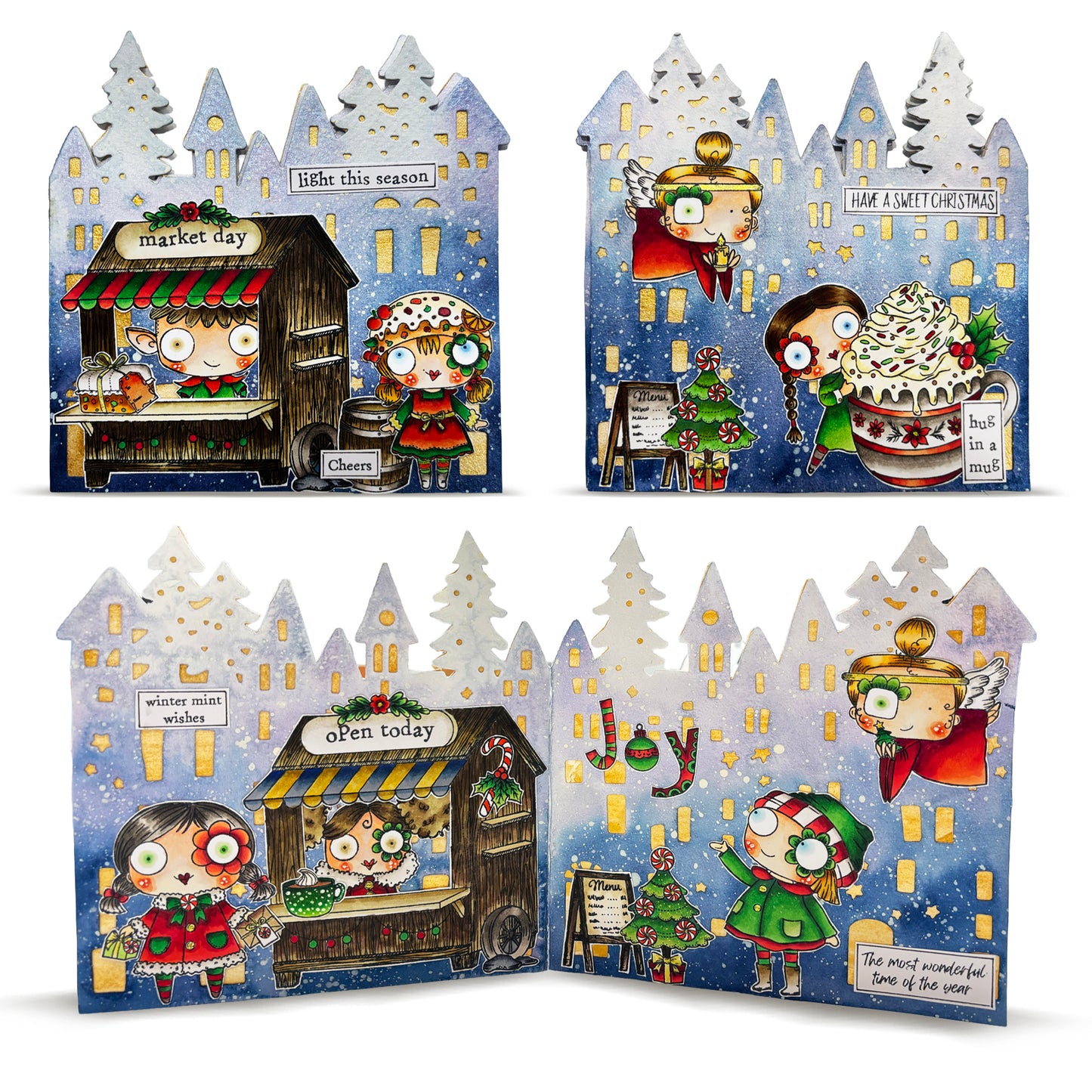 DI-59 - Die-Cutting Die Set - Jolly Landscape