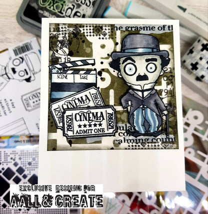 TP-428 - A7 Clear Stamp Set - Charlie