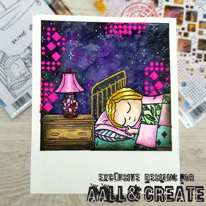 #519 - A6 Clear Stamp Set - Sweet Dreams