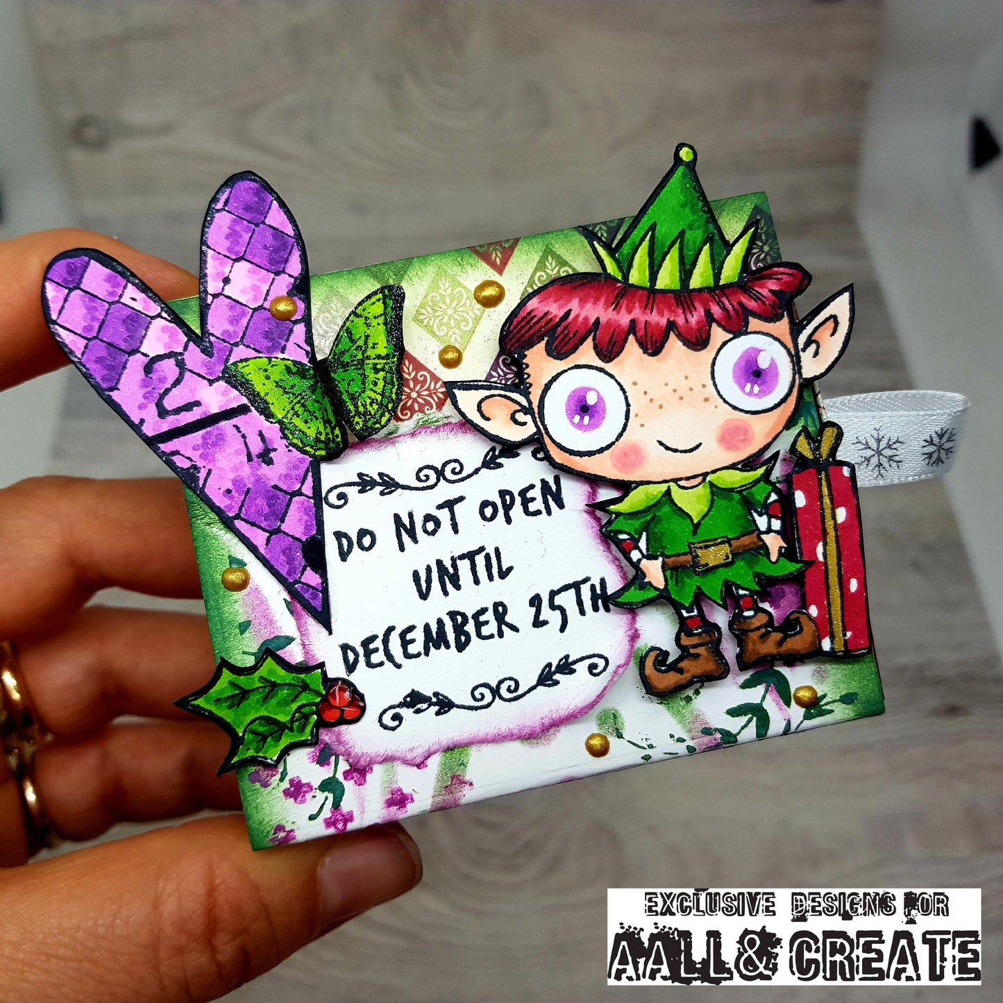 TP-741 - A7 Clear Stamp Set - Lil Elf