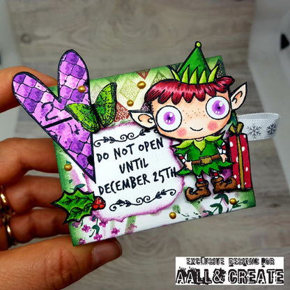 TP-741 - A7 Clear Stamp Set - Lil Elf