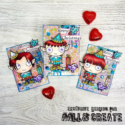 TP-741 - A7 Clear Stamp Set - Lil Elf