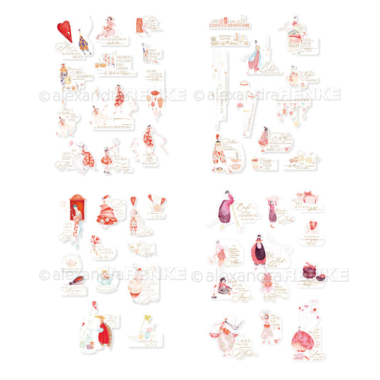 Alexandra Renke Ephemera Bundle - 4 packs