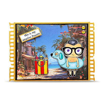 Janet Klein Miss Dee Stamps Bundle + Free Poster & Bio Cards
