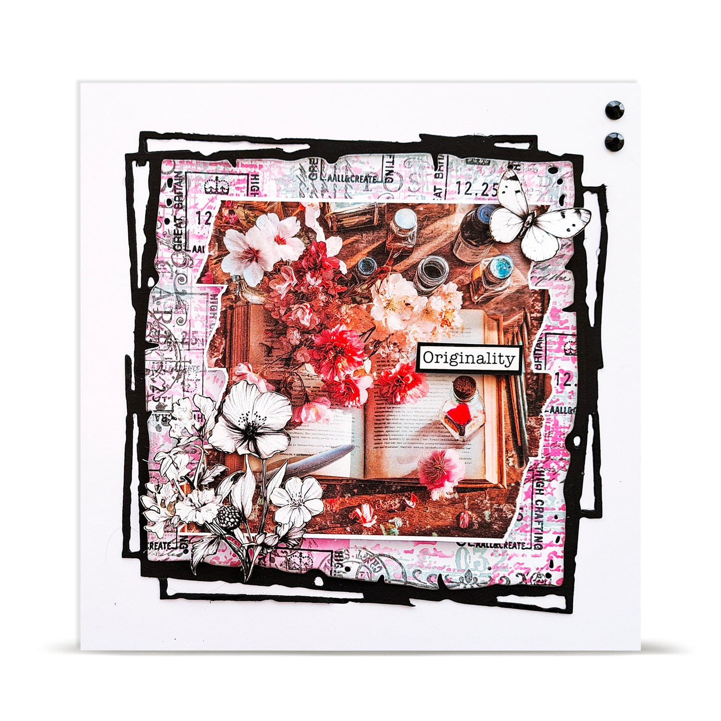 MT-157 - Washi Tape - Feathered Words (Layer-It-Up!)