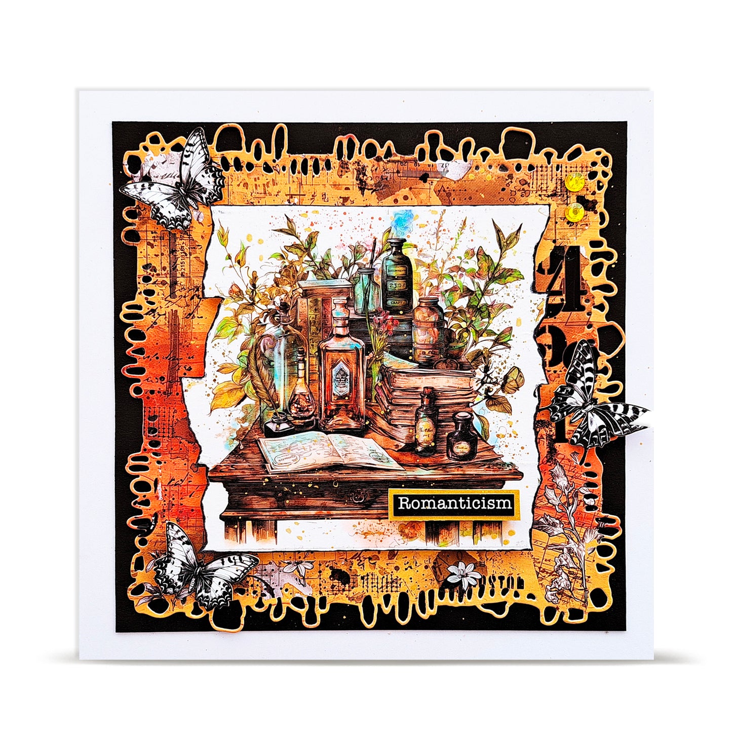 MT-160 - Washi Tape - Scriptorium Leaf (Layer-It-Up!)