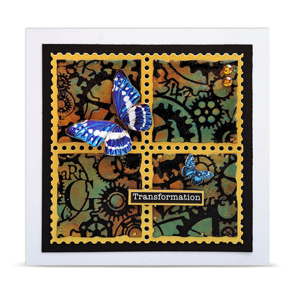DI-111 - Die-Cutting Die Set - Splintered Tiles