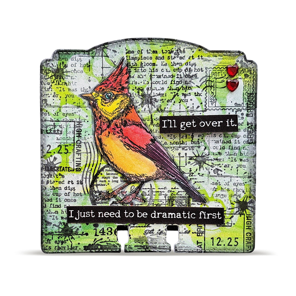 TP-1352 - A7 Stamp Set - Cardinal Stare