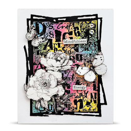 TP-1330 - A6 Stamp Set - Word Frenzy