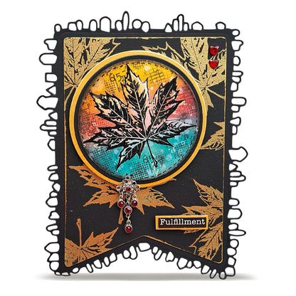 TP-1344 - A6 Stamp Set - Unbe-leaf-able