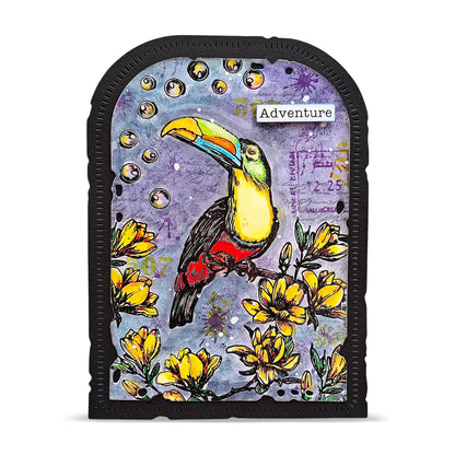TP-1347 - A6 Stamp Set - Bubbly Toucan