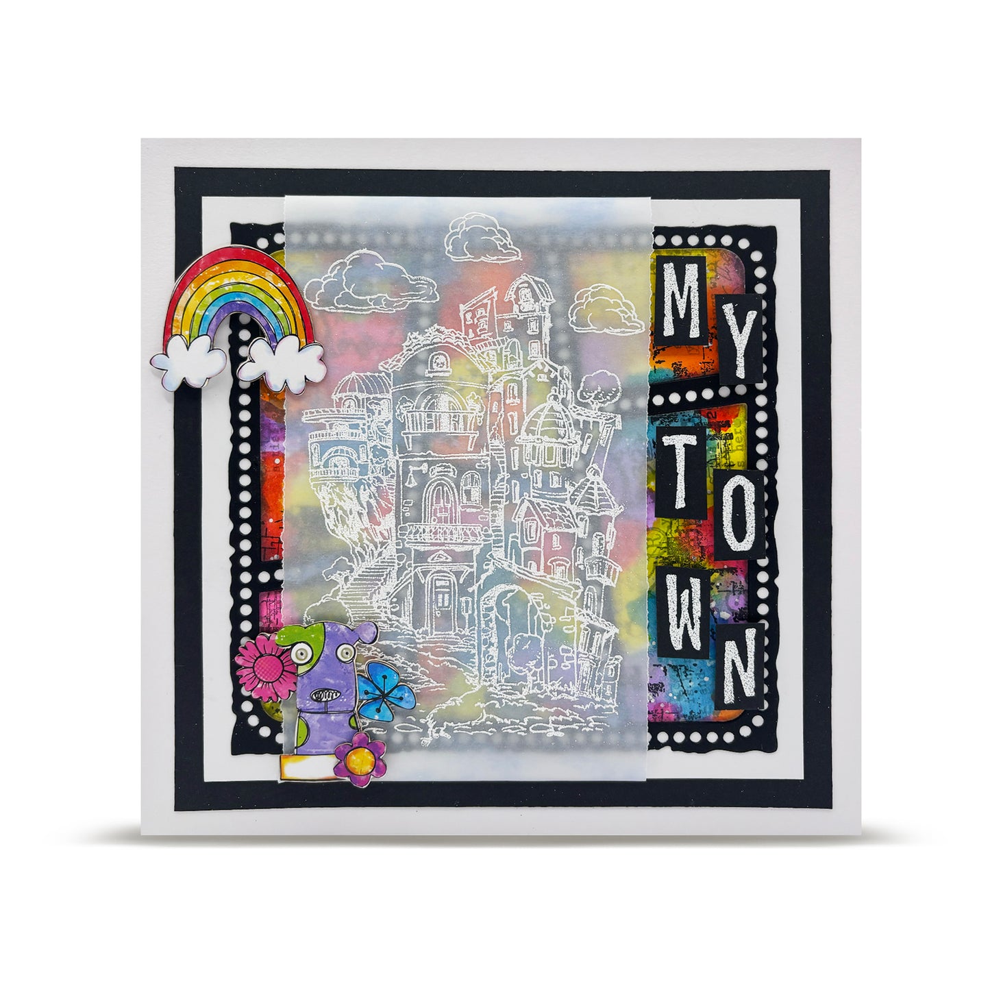 #292 - A7 Clear Stamp Set - Scripts