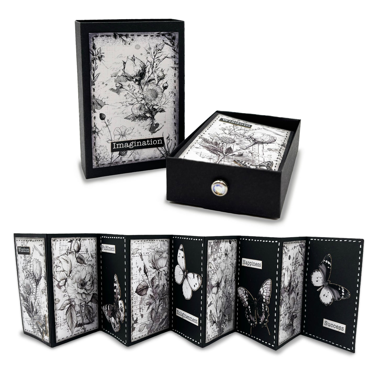 #PCK-MG1 - Collection Pack - Monochrome Garden