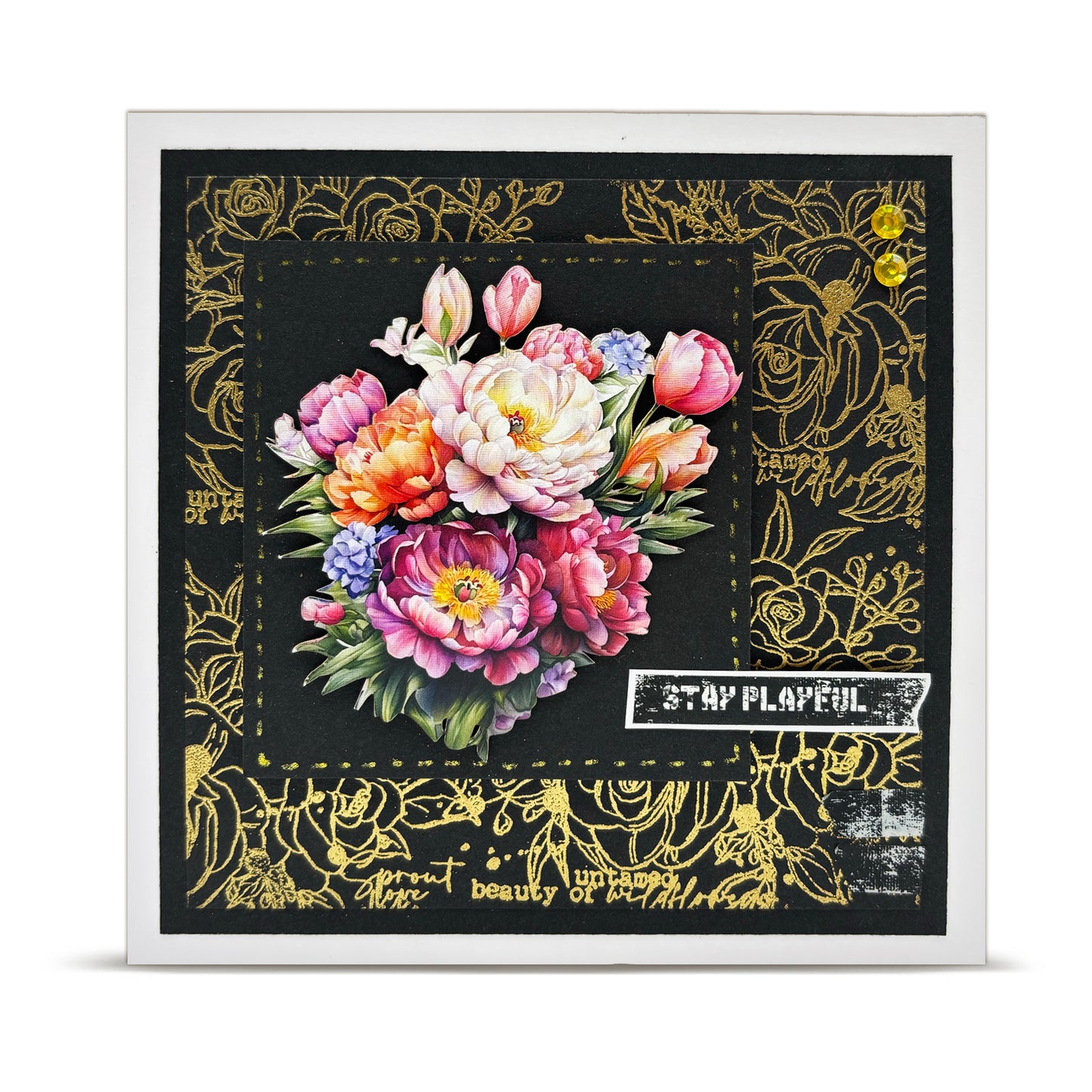 #33 - Washi Tape - Be A Rebel (Dark)