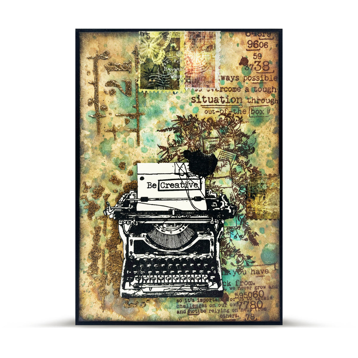 TP-325 - A5 Clear Stamp Set - Time Up