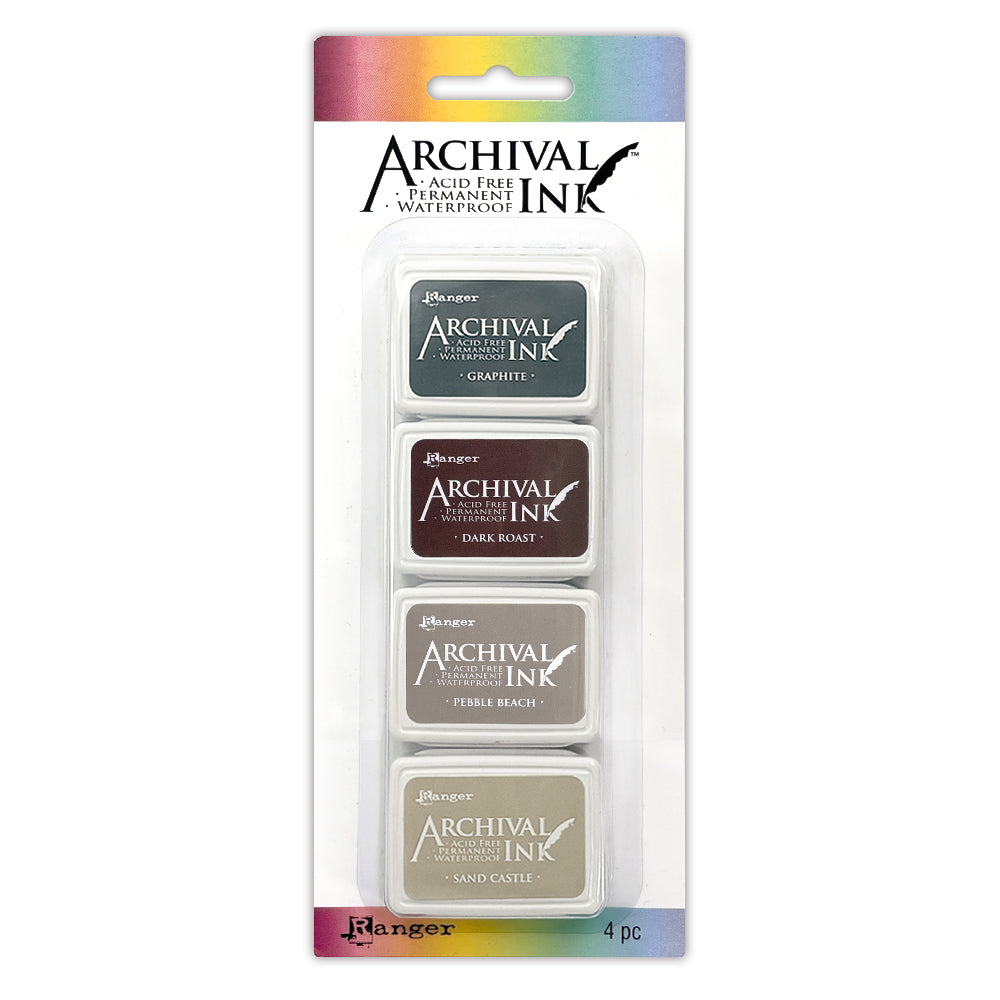 Ranger Mini Archival Ink™ Pad Kit, Set 7