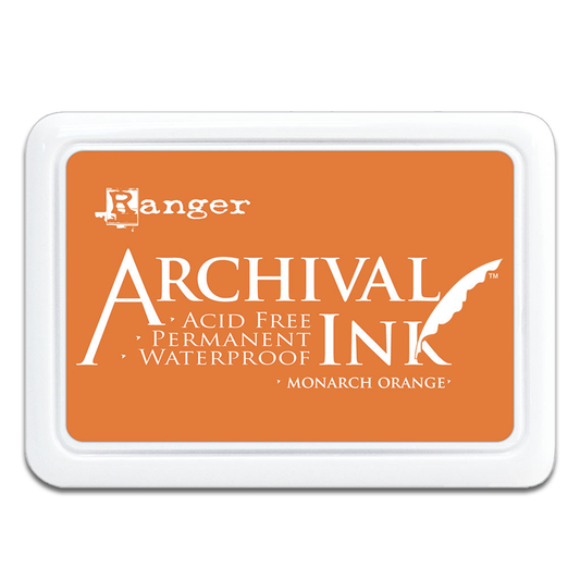 Archival Ink Pad Monarch Orange