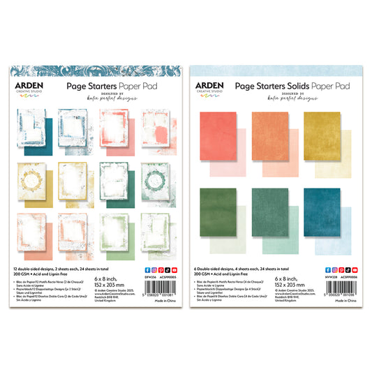 Arden Creative Studio Page Starters Paper Bundle