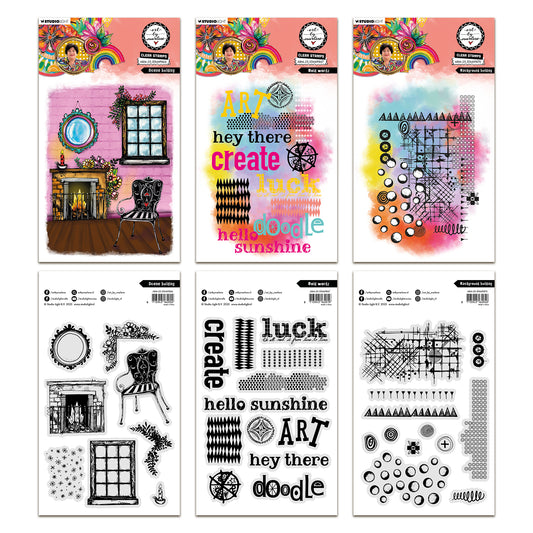 Art By Marlene August 2025 Clear Stamp Bundle