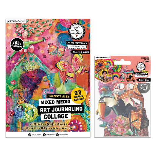 Art By Marlene August 2025 Paper Elements Bundle