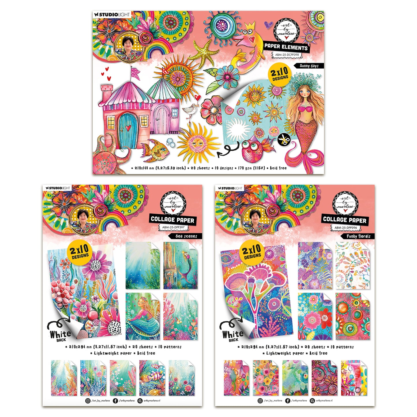 Art By Marlene October 2025 Paper Bundle - Ships from 17th October
