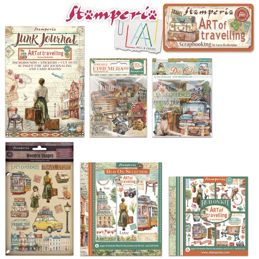 Stamperia Art of Travelling Complete Collection March 2026