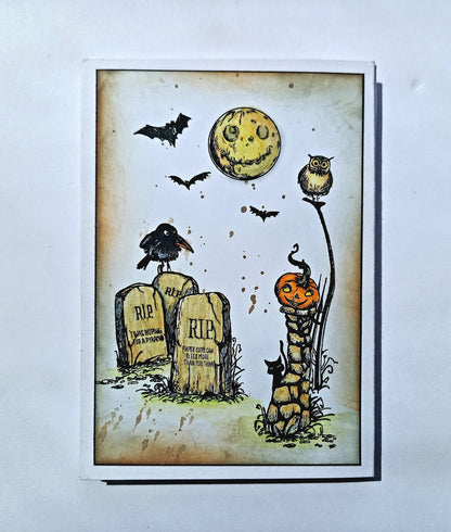 TP-1055 - A6 Stamp Set - Pumpkin Party