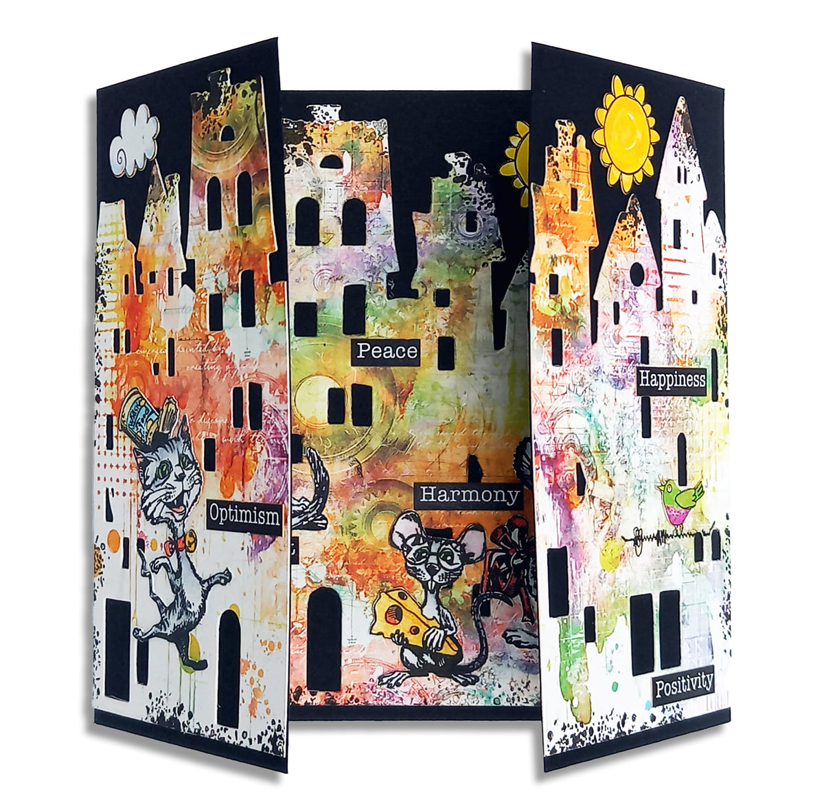 Colour Burst Paper Bundle