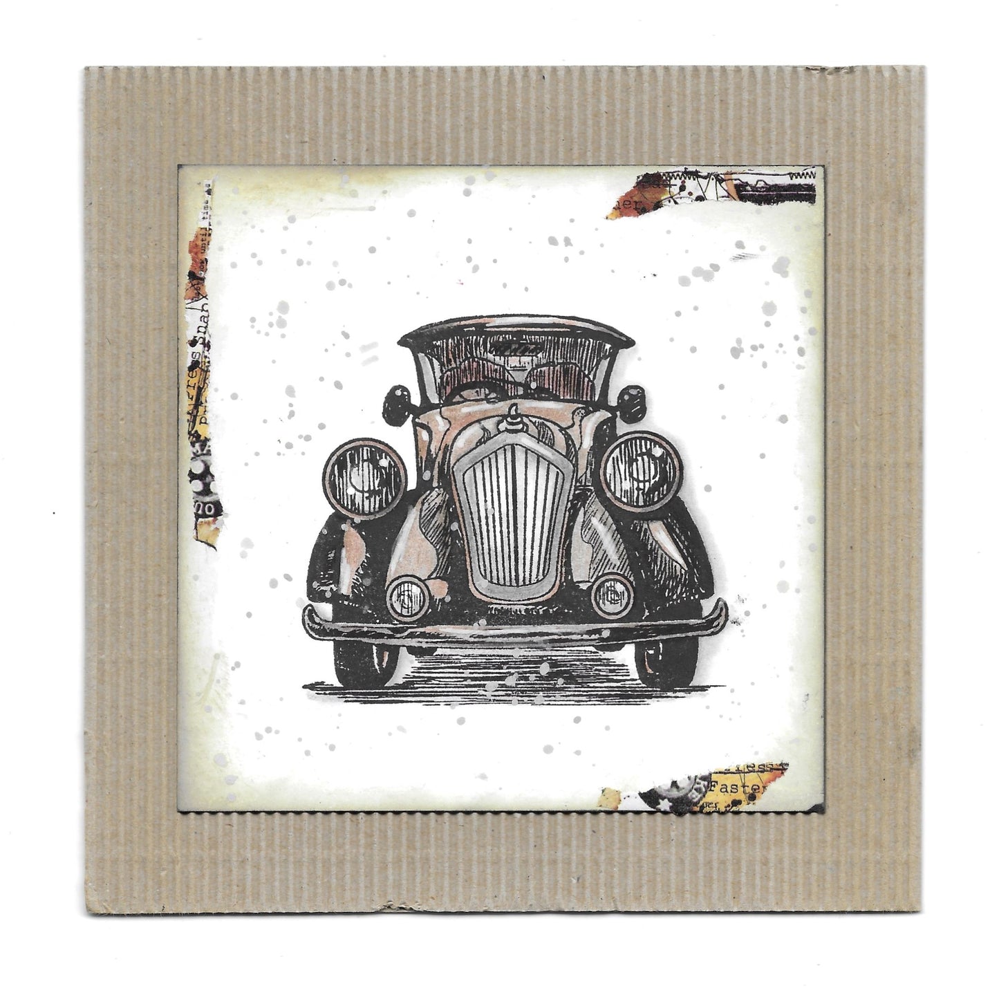 #1001 - A6 Stamp Set - Brum Brum