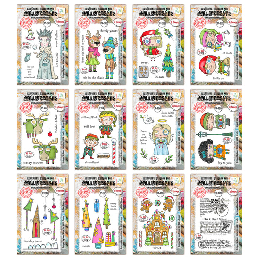 Twinkles & Tidings Stamp Collection