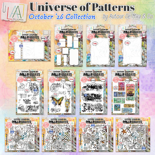 Autour de Mwa Universe of Patterns Bundle