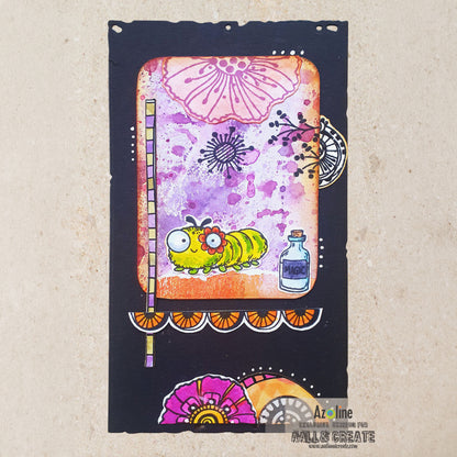 TP-1477 - A6 Stamp Sets - Funny Coquelicots