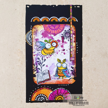 TP-1477 - A6 Stamp Sets - Funny Coquelicots