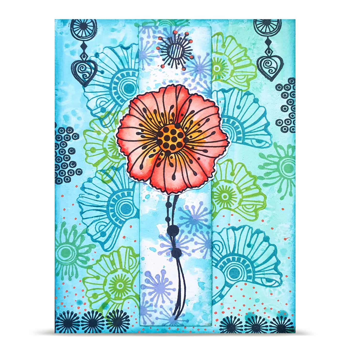 TP-1480 - A7 Stamp Sets - ZOUKI Poppie