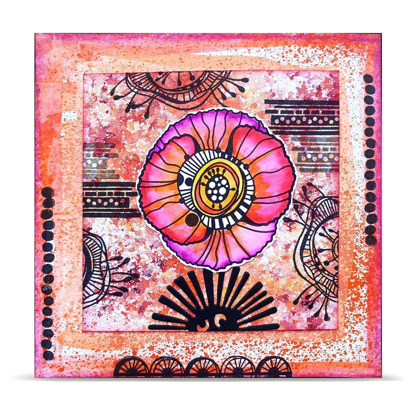 TP-1477 - A6 Stamp Sets - Funny Coquelicots