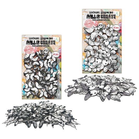 Monochrome Grace Ephemera Bundle