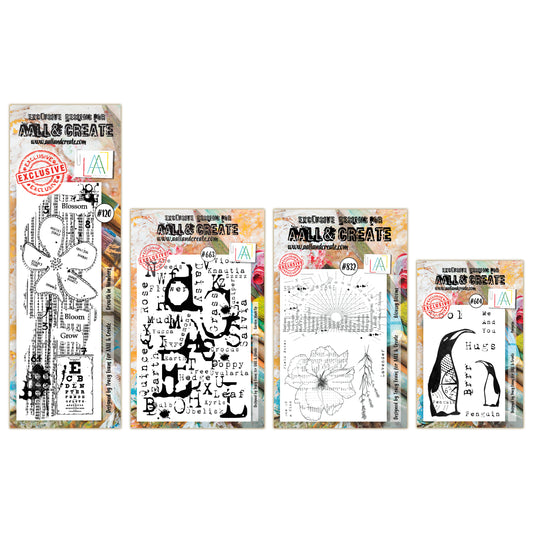 Penguin & Petals Stamp Bundle