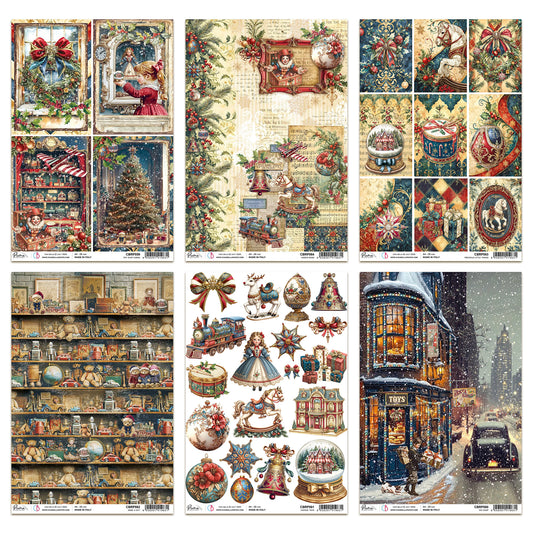 Ciao Bella A4 Rice Paper Bundle - 6 Pcs