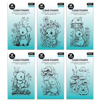 Studio Light Essentials Little Animals Stamp Bundle