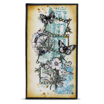 #10 - A5 Design Paper - Bronze & Brassy Days