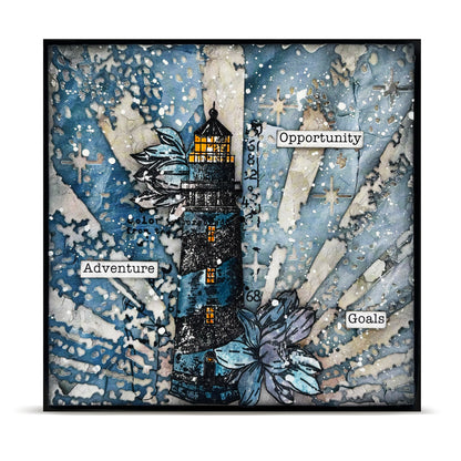 #PA-36 - 6 x 6 (inch) Design Paper - Faded Horizons