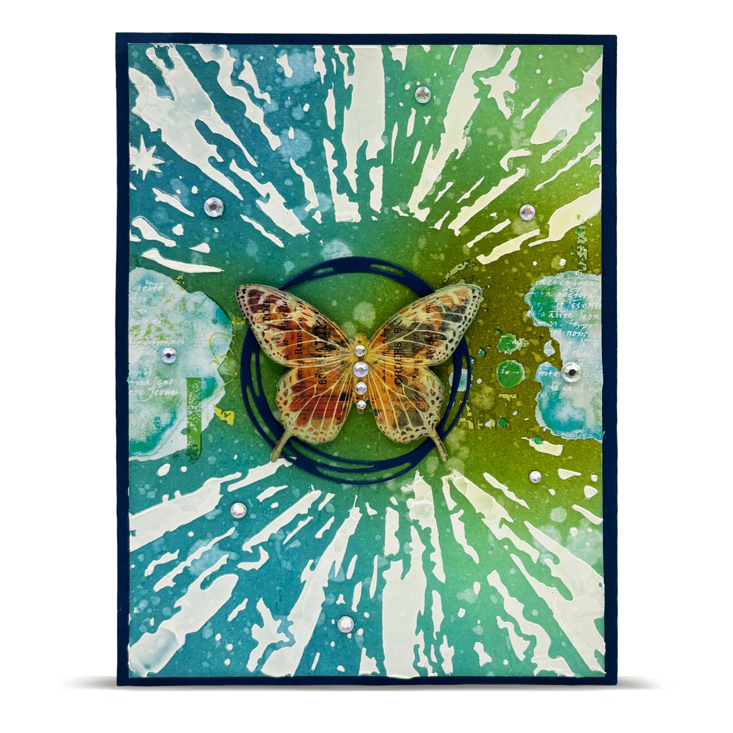 PC-259 - 6x6 (inch) Stencil - Daybreak Pulse