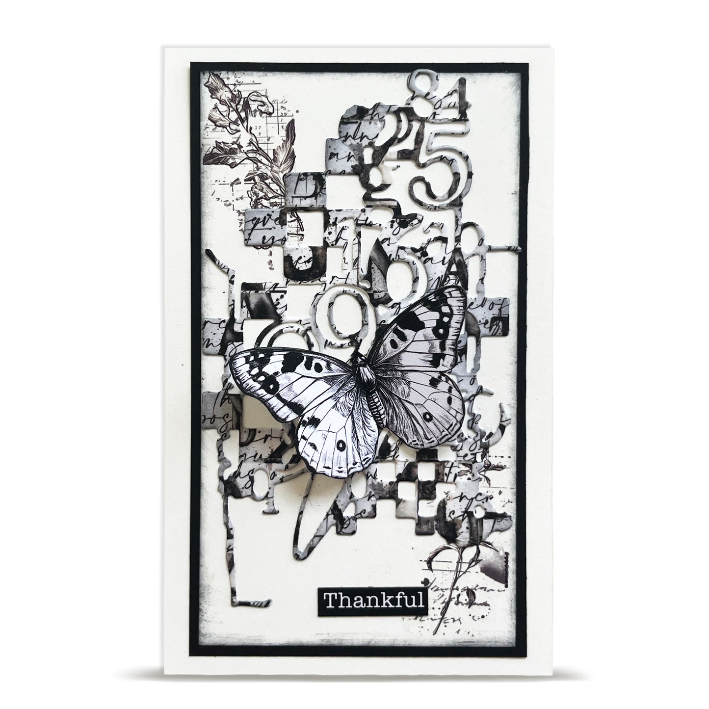 DI-22 - Die-Cutting Die Set - Checkered Figures