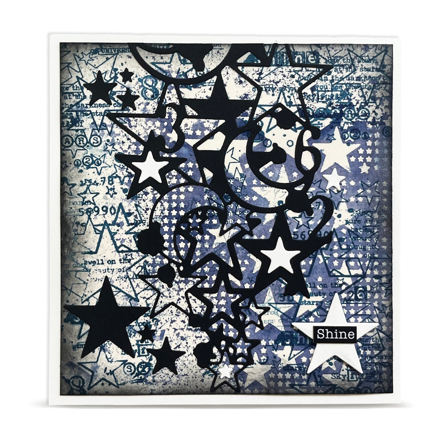PC-126 - 6"x6" Stencil - Lotza Starz